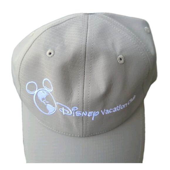 Disney Vacation Club Dvc Member Resort Beige exclusive Strapback Hat - Picture 2 of 7